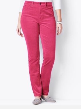 Tablots Mid Rise  Corduroy Ankle Pants #3492